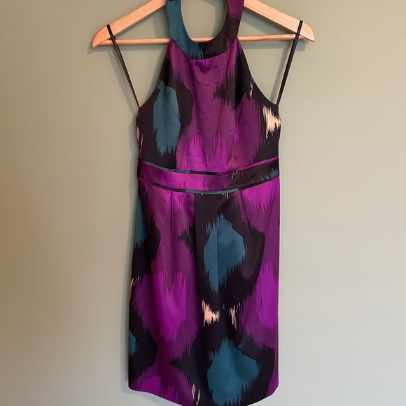 The Limited colorful halter dress, size 4 - Picture 5 of 12